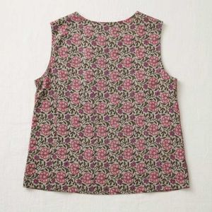 Floral Print Sleeveless Top