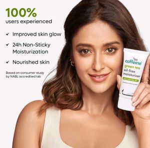 MCAFFEINE GREEN TEA OIL FREE MOISTURIZER &amp; FACEWAS
