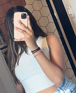 White Sleevless Crop Top