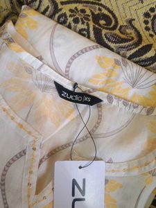 Zudio Floral Print Kurti - Size S