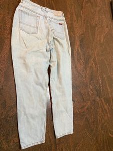 Hight Waist Blue Jeans