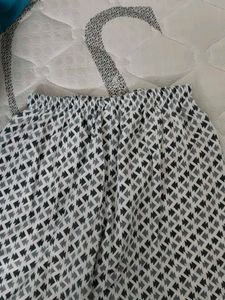 Patterned Cotton Kurti Set
