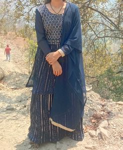 Kurti Lehanga Set With Dupatta