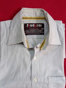 Madurai Men's Casual Shirt grayish blue