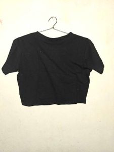 Black Crop Top