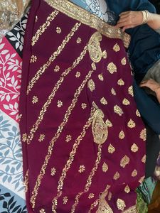 Georgette Partywear Saree For Sale