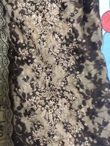 Brown Grungefairy /forestcore Lacey Top
