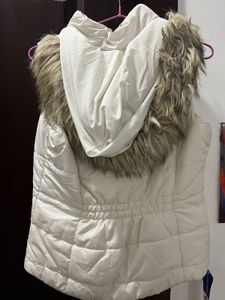 White Puffer Vest