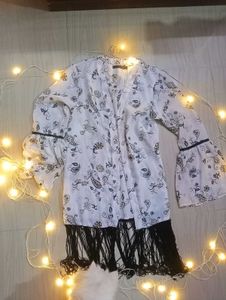 Tiffosi Paisley Print Blouse - Size S