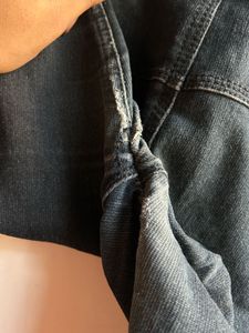 Dark Wash Charcoal Denim Jeans