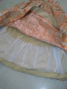A pretty sharara dress  with delicate hand embroid