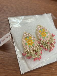 Multi Beads Earring