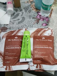 Chocolate Body Wax & Calming Gel
