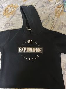 Classic Black Hoodie | Medium Size | Unbranded