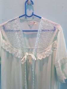 Vintage Lace Robe