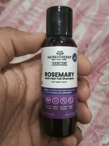 Sacred Herbs Rosemary Anti Hair Fall Shampoo with