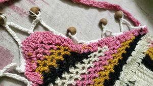 Handmade Crochet Halter Top