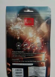 JBL Copy Chinese In-Ear Headphones with Mic (Red)