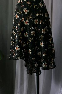 Floral Asymmetric Dress