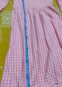 Pure Cotton Frock (13 To 14 Years Girls)