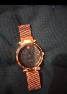 Sparkling Rose Gold Watch