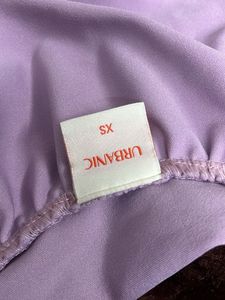 Lilac Urbanic Ruched Mini Dress