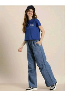 HERE&amp;NOW BLUE DENIM JEAN
