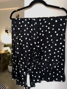 ZARA MIDI Skirt Polka Dot