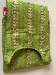 Embroidery Work With Inner Heavy Luknowvi  Silk Su