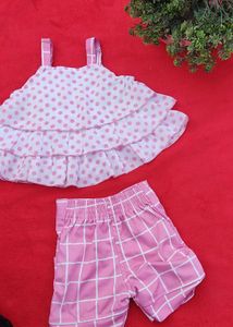 Cute Pink Polka Dot Outfit