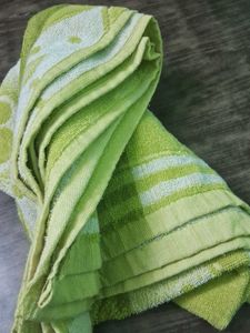 Vijayalaxmi Textiles Green Hand Towel