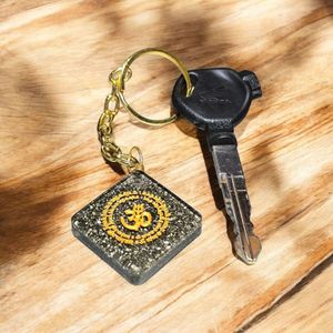 Pyrite Keychain