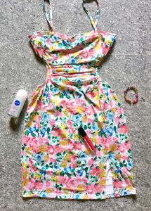 FLORAL PARTY DRESS FOR WOMEN