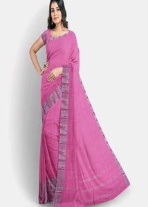 Elegant Pink Saree