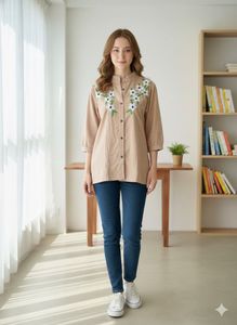 Brand New Embroidered Top