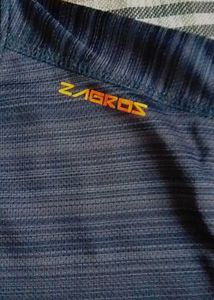 ZAGROS - Charcoal Black Tshirt Horizontal Stripes