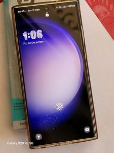 Samsung 23 Ultra CC Transparent Silicon Back Cover