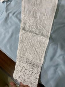 Pure Cotton Border Work Pant