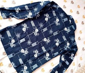 Floral Print Shirt 🤍🧒🏻