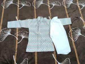 Checkered Tunic Top Combo