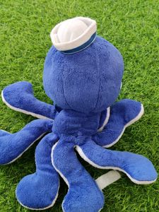 Blue Octopus Plush Toy