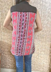 Floral Sleeveless Top