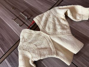 Crochet Knit Cardigan