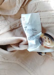 H&amp;M Vintage Belted Beige Jacket