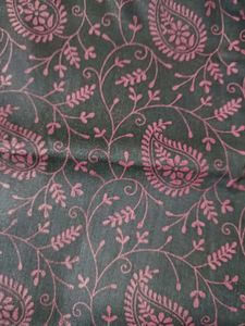 Black Printed Saree