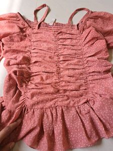 Peachy Pink Breezy Top