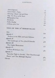 Book : Tess of the d&#39;urbervilles.