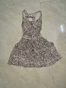 Leopard Print Mini Dress