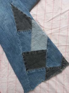 Low Raise Flare Denim Jeans