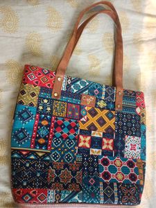 Patchwork Tote Bag